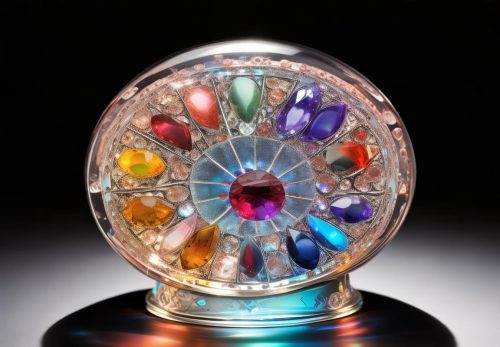 Baccarat Zodiac Paperweight: Đồ trang trí phong thủy bài cào với biểu tượng con giáp