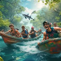 Bắn Cá Buaya Laut: Câu Chuyện Cười và Tình Bạn Trong Thế Giới Rừng Nước