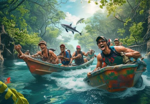 Bắn Cá Buaya Laut: Câu Chuyện Cười và Tình Bạn Trong Thế Giới Rừng Nước