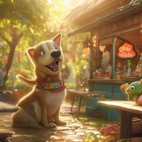 Cà Phê Chó Sâu: Cuộc Đời Đa Dạng Giải Trí của Chú Chó Pompom