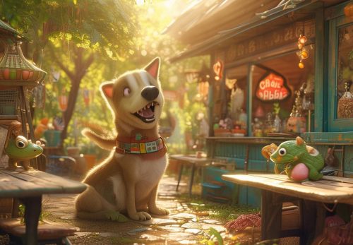 Cà Phê Chó Sâu: Cuộc Đời Đa Dạng Giải Trí của Chú Chó Pompom