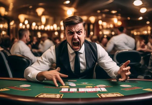Blackjack, Dealer Blackjack, Trò chơi bài, Biểu hiện giận dữ, Trải nghiệm chơi bài