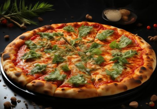 Món Pizza Blackjack Độc Đáo với Bánh Mì Đen – Pizza Việt Nam tại Nhà Hàng Pizza Blackjack