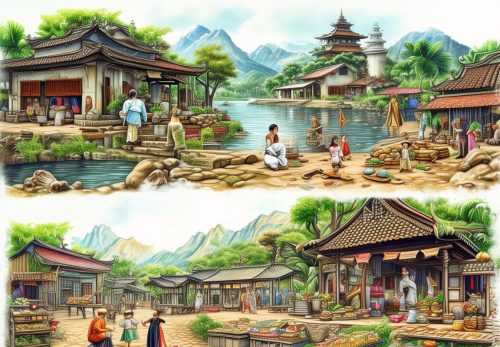 Văn hóa và lối sống người Việt Nam: Lịch sử, Tiếng Việt, Ẩm thực, Tôn giáo