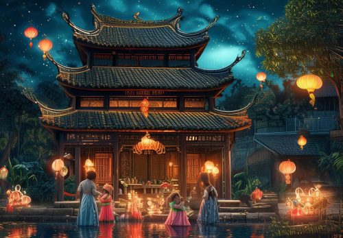 Những Lễ Hội và Văn Hóa越南: Tet Nguyen Dan, Tet Trung Thu, Ao Dai