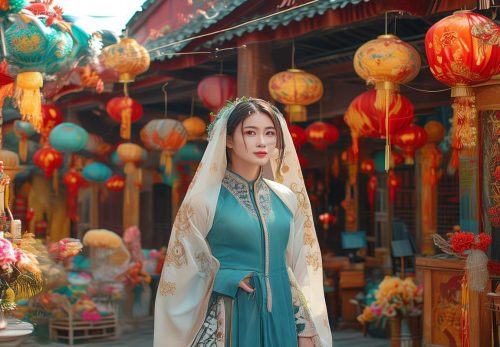 Áo Dài, Ao Yếm, Áo Khoác, Quần Trousers: TetNguyen và Tet Trung Thu – Khám Phá Về Văn Hóa và Đời Sống越南