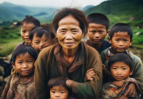 Mang bầu 9 đứa: Câu chuyện kỳ diệu của người phụ nữ kiên cường