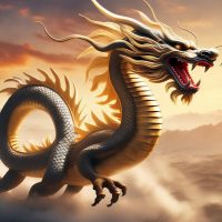 Sòng Bài Long Tứ – Rồng Biểu Tượng Trong Văn Hóa Trung Hoa và Nghệ Thuật Calligraphy Truyền Thống